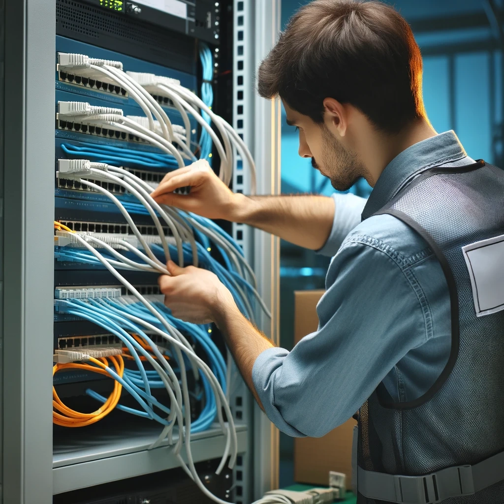 Steps for Data Network Cabling Installation